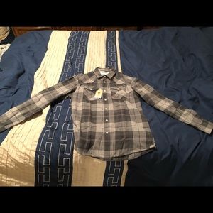 Urban Pipeline Grey button down Shirt New